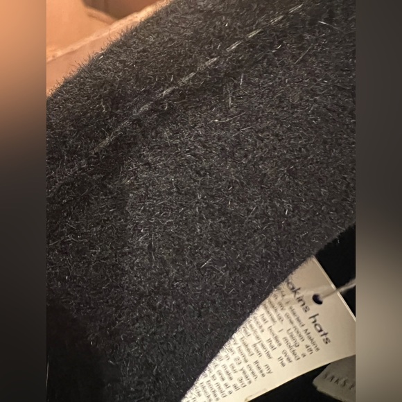 NWT Black MAKINS fedora - Picture 5 of 8